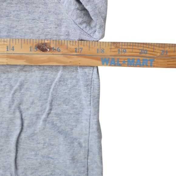 Disney Parks Mickey Mouse Ringer Tee Men’s Small Gray Red Trim Classic Graphic - Picture 8 of 13